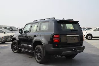 TOYOTA PRADO TXL3 2024 MODEL YEAR 2.4L PETROL BLACK COLOR EXTERIOR