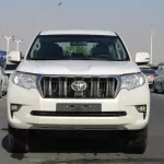 TOYOTA PRADO 2023 MODEL YEAR 2.7L PETROL WHITE COLOR EXTERIOR - Thumbnail 1