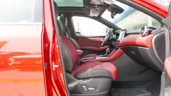 MG HS 2023 Model Year Red Color Exterior