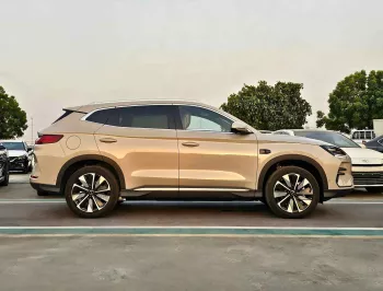 BYD SONG PLUS FULLY ELECTRIC 2025 MODEL YEAR GRAY COLOR EXTERIOR