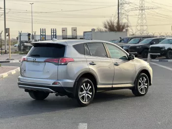 Toyota RAV4 LE 2.4L Hybrid 2018 Model Year Silver Color Exterior