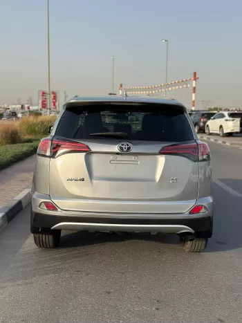 Toyota RAV4 LE 2.4L Hybrid 2018 Model Year Silver Color Exterior