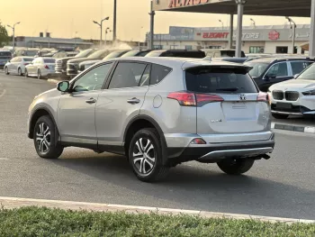 Toyota RAV4 LE 2.4L Hybrid 2018 Model Year Silver Color Exterior