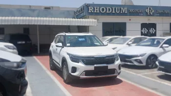 Kia Seltos 1.5L Petrol 2025 Model Year White Color Exterior