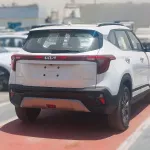 Kia Seltos 1.5L Petrol 2025 Model Year White Color Exterior - Thumbnail 3