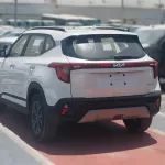 Kia Seltos 1.5L Petrol 2025 Model Year White Color Exterior - Thumbnail 5