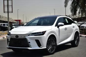 LEXUS RX350 ELITE 2025 MODEL YEAR 2.4L 5-SEATER AWD WHITE COLOR