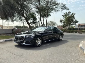 Mercedes-Benz Maybach S class S480 2024 Model Year Black Color Exterior