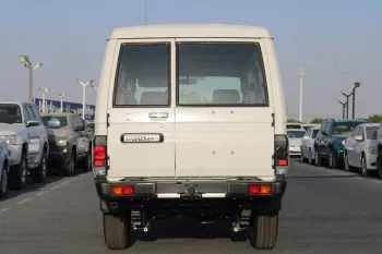 TOYOTA LAND CRUISER 78 2025 MODEL YEAR 2.8L DIESEL GRADE E WHITE COLOR
