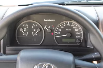 TOYOTA LAND CRUISER 78 2025 MODEL YEAR 2.8L DIESEL GRADE E WHITE COLOR