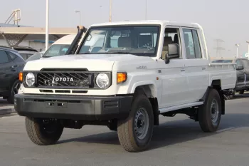 TOYOTA LAND CRUISER 79 2025 MODEL YEAR DIESEL GRADE E WHITE COLOR