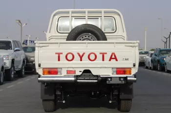 TOYOTA LAND CRUISER 79 2025 MODEL YEAR DIESEL GRADE E WHITE COLOR