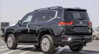 Toyota Land Cruiser 2025 Model Year VXR 3.5L Petrol Full Option Black Color