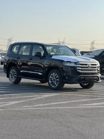 Toyota Land Cruiser TLC 300 2025 Model Year 3.5L Petrol Twin Turbo Black Color