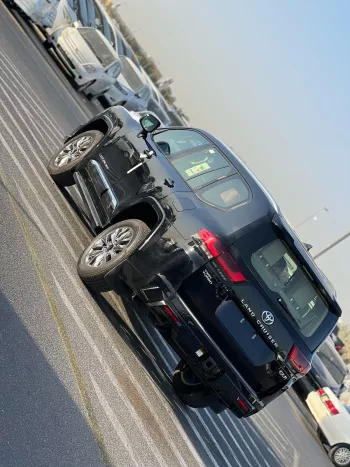 Toyota Land Cruiser TLC 300 2025 Model Year 3.5L Petrol Twin Turbo Black Color