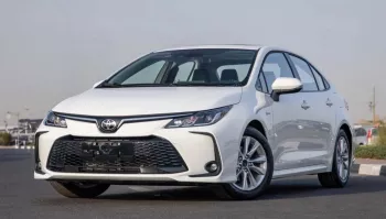 Toyota corolla 2025 Model Year 1.8L Hybrid Elite White Color Exterior