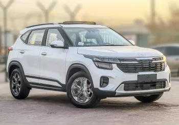 Kia Seltos 2025 Model Year 1.5L Chinese Specs White Color Exterior