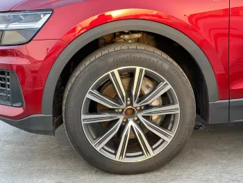 Audi Q8 Petrol 2023 Model Year Red Color Exterior