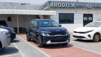 Kia Sonet 1.5L Petrol 2025 Model Year Blue Color Exterior