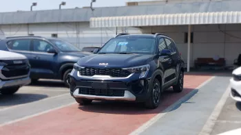 Kia Sonet 1.5L Petrol 2025 Model Year Blue Color Exterior