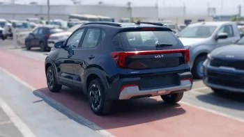 Kia Sonet 1.5L Petrol 2025 Model Year Blue Color Exterior