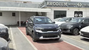 Kia Sonet 1.5L Petrol 2025 Model Year Gray Color Exterior