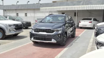 Kia Sonet 1.5L Petrol 2025 Model Year Gray Color Exterior