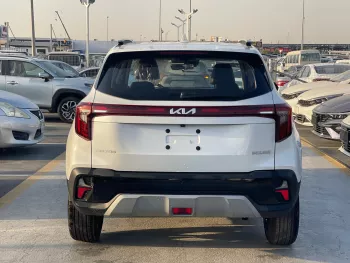 Kia Seltos 2025 Model Year White Color Exterior