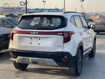 Kia Seltos 2025 Model Year White Color Exterior