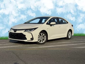 TOYOTA COROLLA 1.8 HEV 2024 MODEL YEAR WHITE COLOR