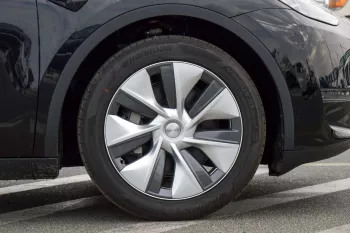 Tesla Model Y Long Range 2022 Model Year Black Color Exterior