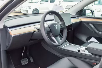 Tesla Model Y Long Range 2022 Model Year Black Color Exterior