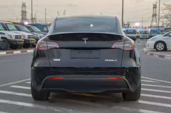 Tesla Model Y Long Range 2022 Model Year Black Color Exterior