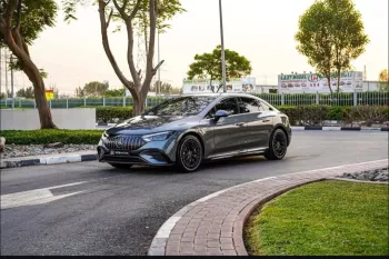 Mercedes-Benz EQE 2022 Model Year Gray Color Exterior