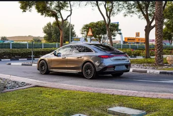 Mercedes-Benz EQE 2022 Model Year Gray Color Exterior