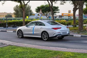 Mercedes-Benz CLA Class 250e 2022 Model Year Silver Color Exterior