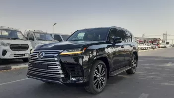 Lexus LX600 3.5L Petrol 2024 Model Year RHD Black Color Exterior