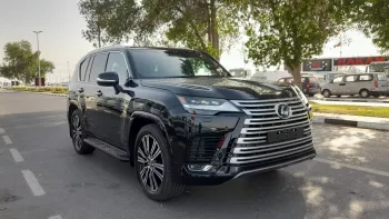 Lexus LX600 3.5L Petrol 2024 Model Year RHD Black Color Exterior