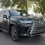 Lexus LX600 3.5L Petrol 2024 Model Year RHD Black Color Exterior - Thumbnail 4