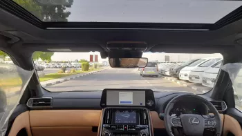 Lexus LX600 3.5L Petrol 2024 Model Year RHD Black Color Exterior