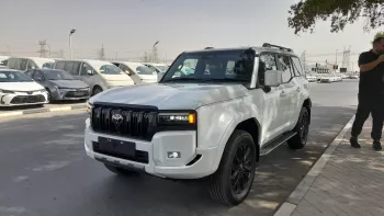 Toyota Prado VX Limited 2.8L Diesel RHD 2025 Model Year White Color