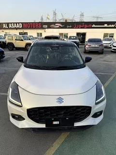 Suzuki Swift GLX Full Option 1.2L 2025 Model Year White Color Exterior