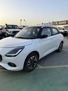 Suzuki Swift GLX Full Option 1.2L 2025 Model Year White Color Exterior