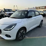 Suzuki Swift GLX Full Option 1.2L 2025 Model Year White Color Exterior - Thumbnail 6