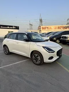 Suzuki Swift GLX Full Option 1.2L 2025 Model Year White Color Exterior