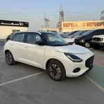Suzuki Swift GLX Full Option 1.2L 2025 Model Year White Color Exterior - Thumbnail 7