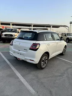 Suzuki Swift GLX Full Option 1.2L 2025 Model Year White Color Exterior