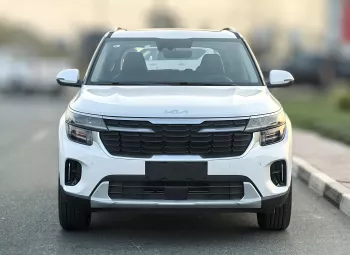 Kia Seltos 1.5L 2025 Model Year Comfort Full option White Color Exterior