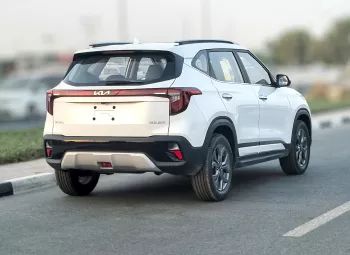 Kia Seltos 1.5L 2025 Model Year Comfort Full option White Color Exterior