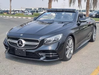 Mercedes-Benz S560 4.0L Petrol V8 2018 Model Year Black Color Exterior 
